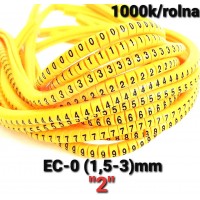  Oznake za provodnike EC-0 1,5mm2-3mm2, "2"